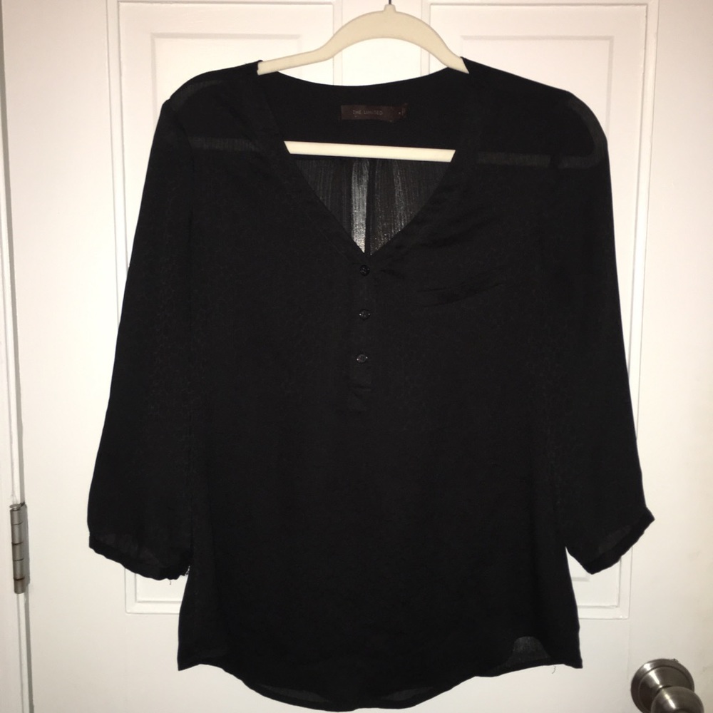 Cute black blouse